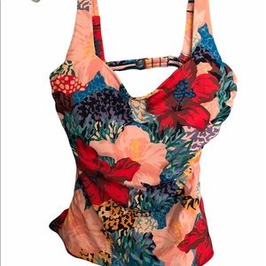 Athleta Swim Tankini Top 36D/DD